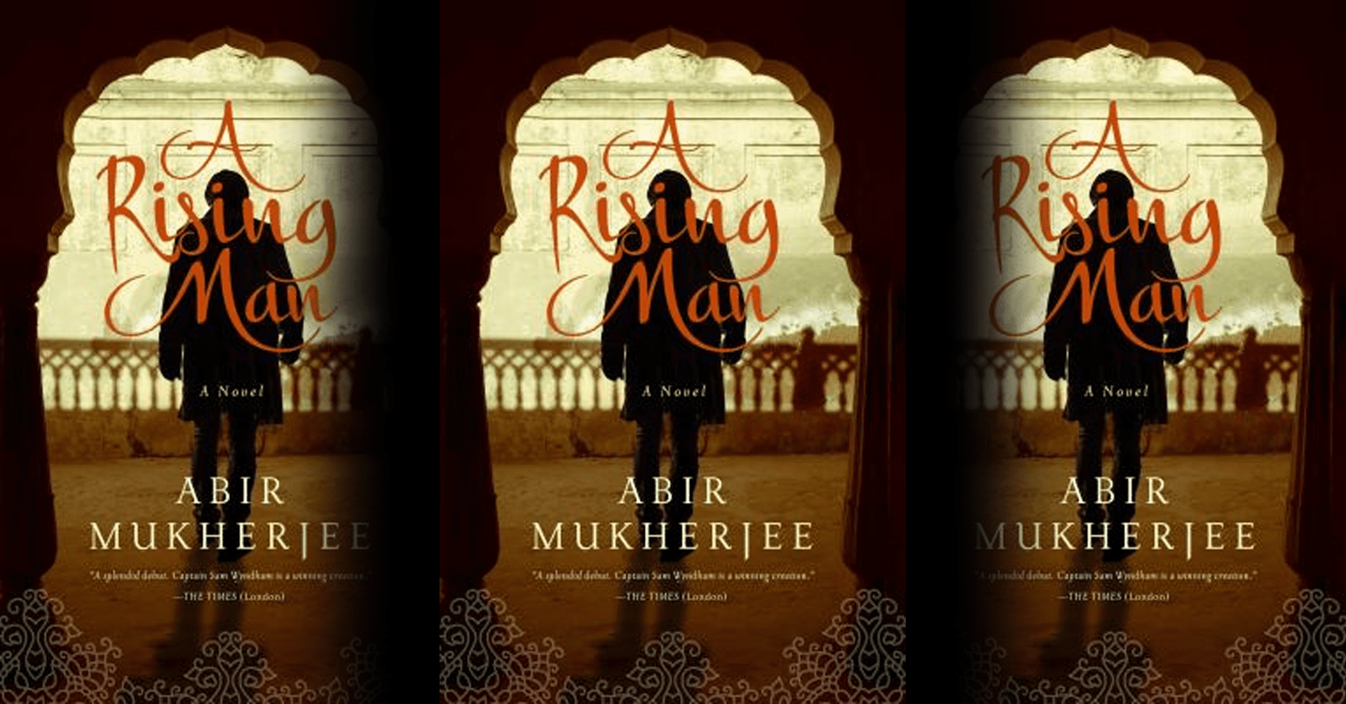 A Rising Man by Abir Mukherjee (book cover)