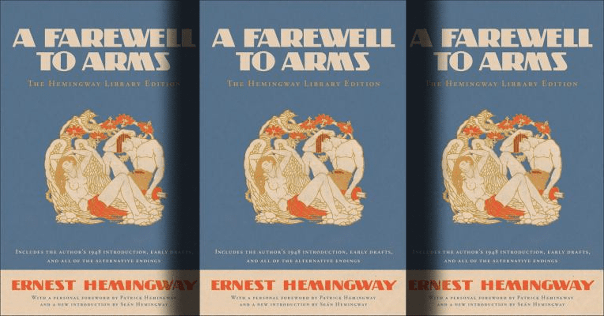 A Farewell to Arms by Ernest Hemingway (book cover)