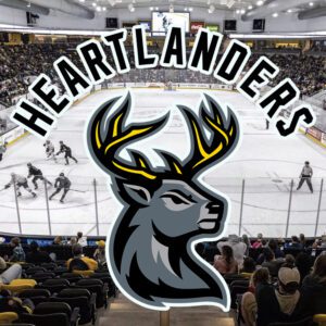 Heartlanders Iowa hockey logo