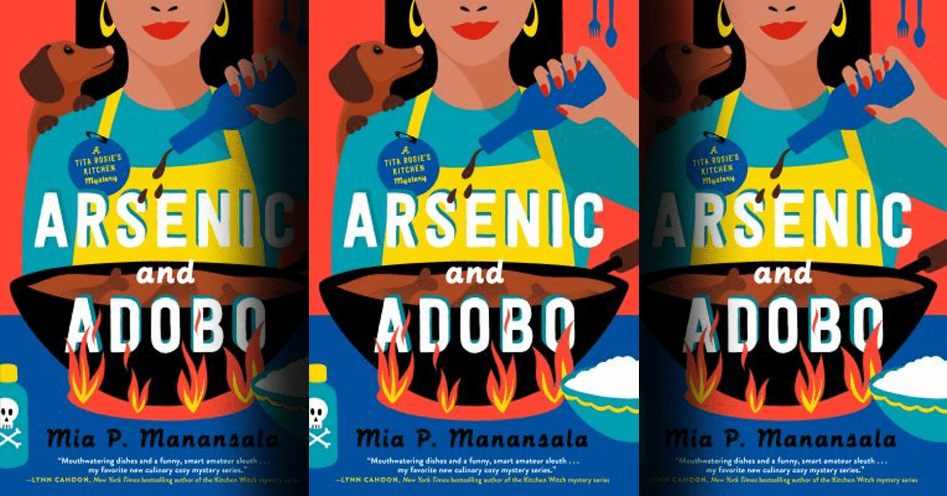Book Cover: Arsenic and Adobo by Mia Manansala