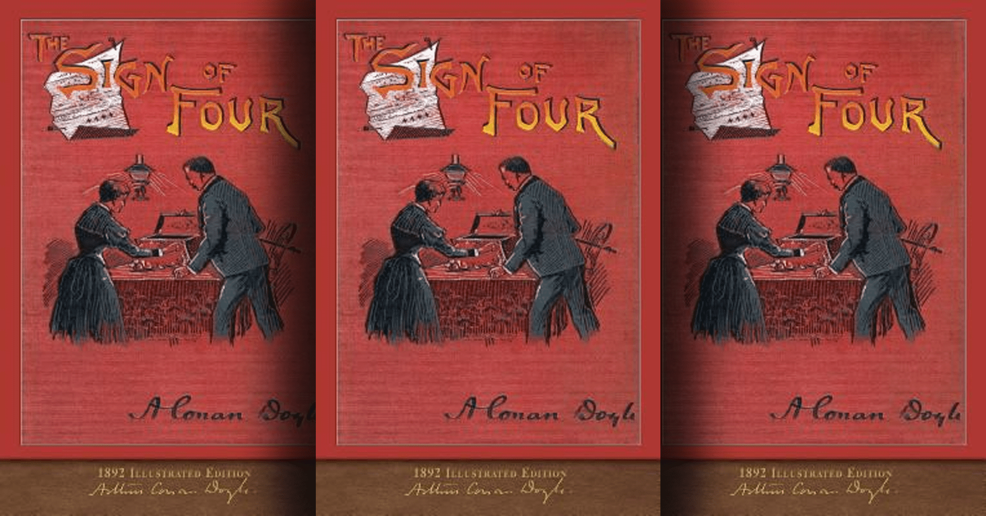 Book Cover: The Sign of Four by Arthur Conan Doyle