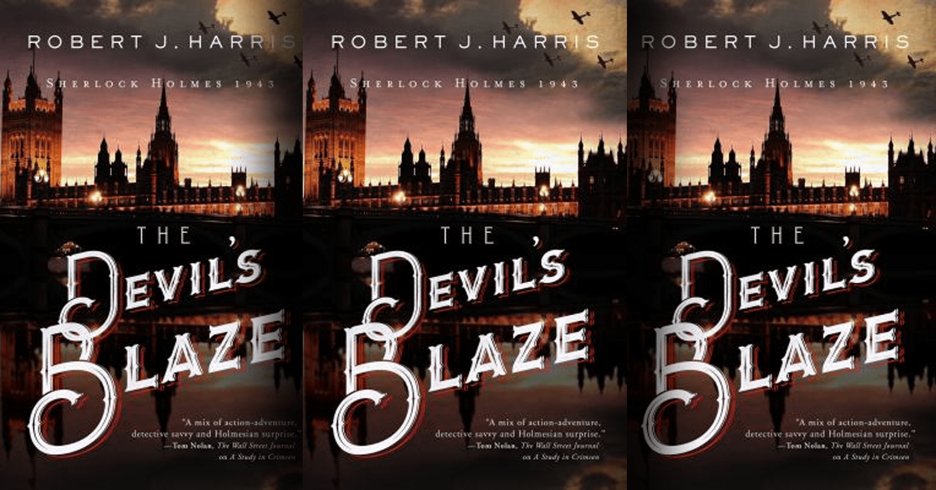 Book Cover: The Devil's Blaze by Robert J. Harris