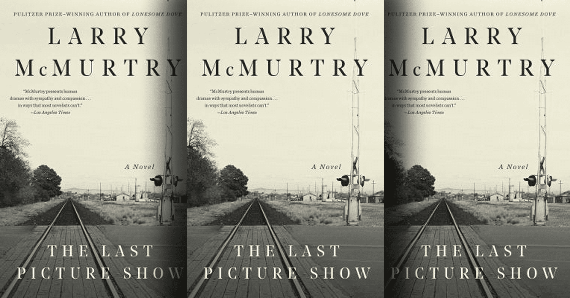 The Last Pictures Show by Larry McMurtry (book cover)