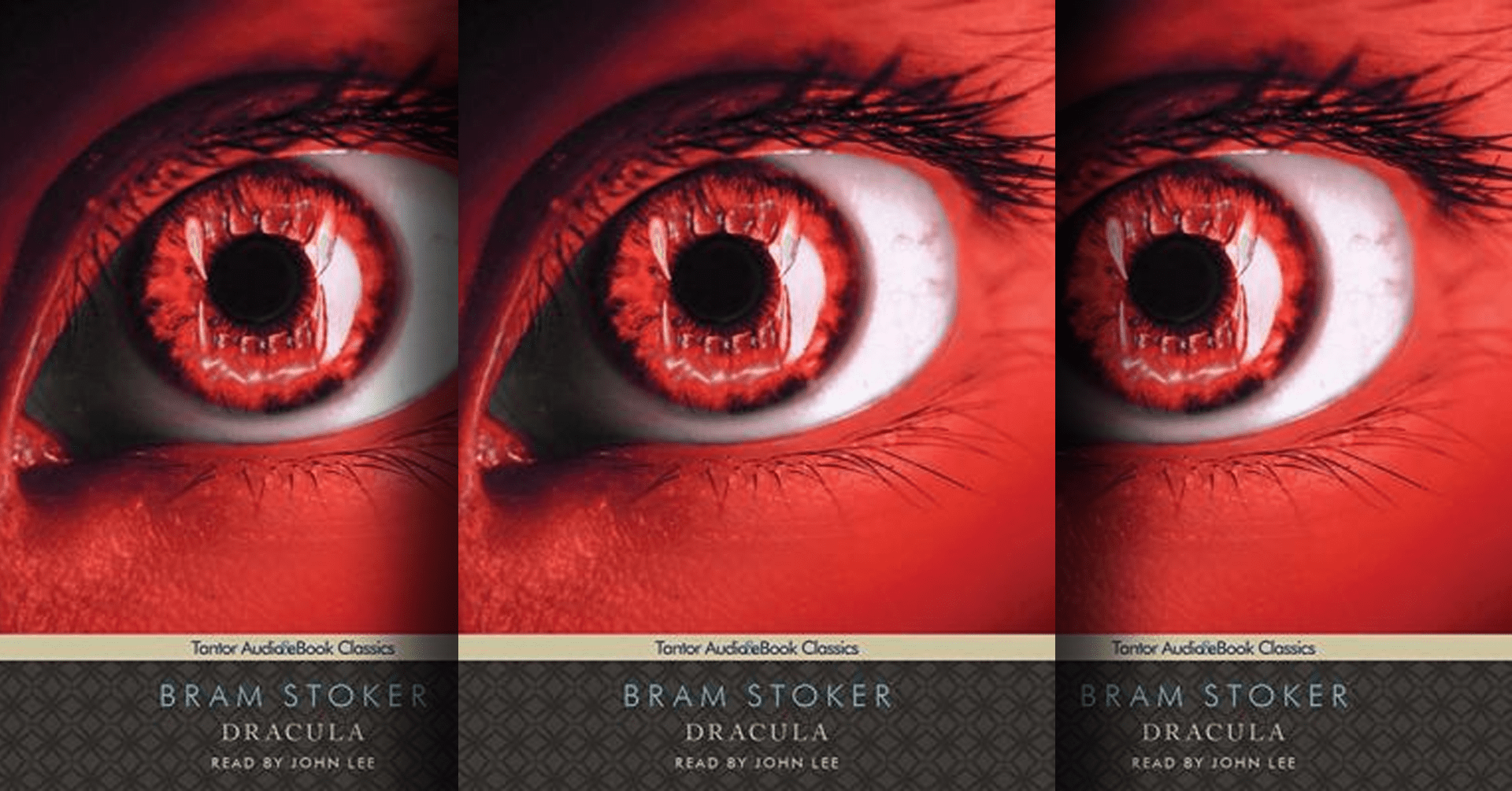 Dracula by Bram Stoker (book cover)