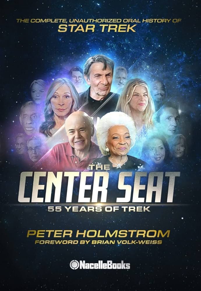 Center Seat: 55 years of star trek DVD cover