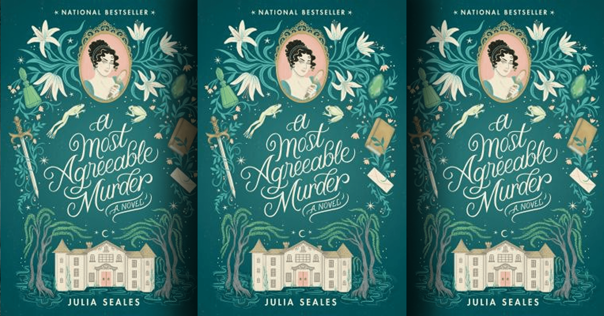 a Most Agreeable Murder by Julie Seales (book cover)