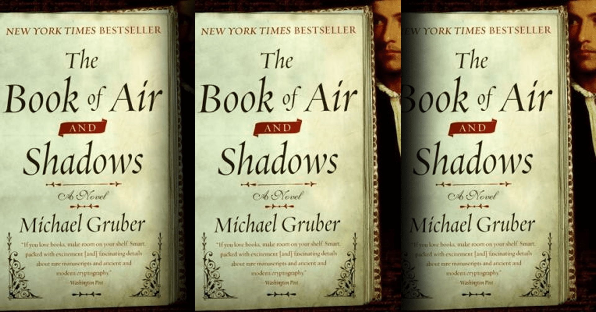 The Book of Air and Shadows by Michael Gruber (book cover)