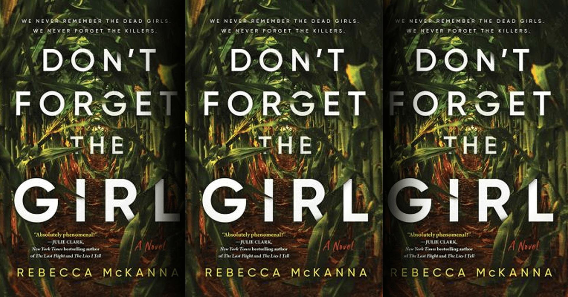 Don't Forget the Girl by Rebecca McKanna (book cover)