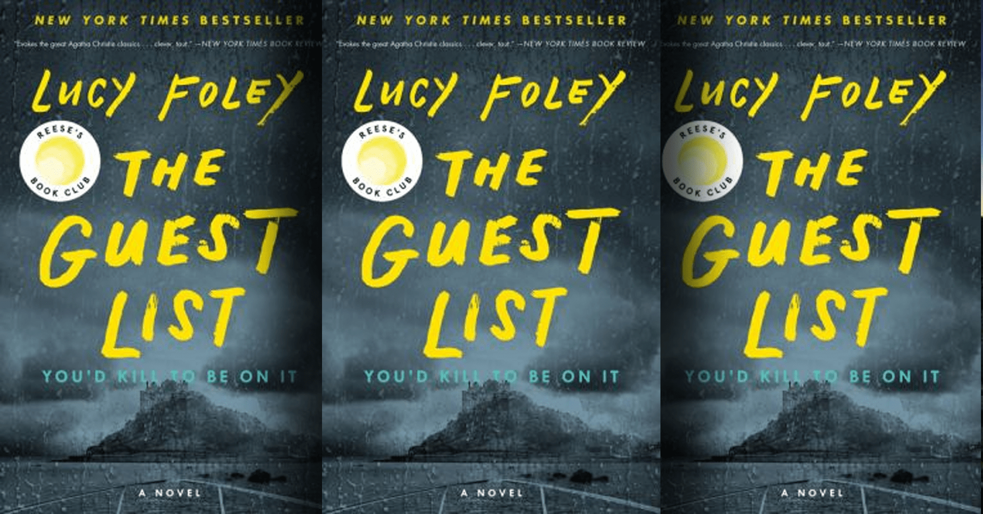 The Guest List by Lucy Foley (book cover)