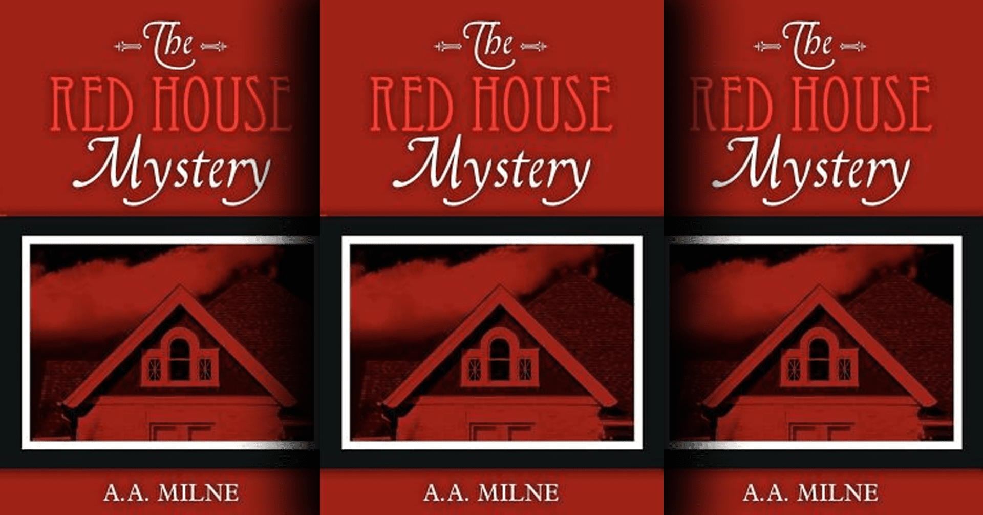 The Red House Mystery by A.A. Milne (Book Cover)