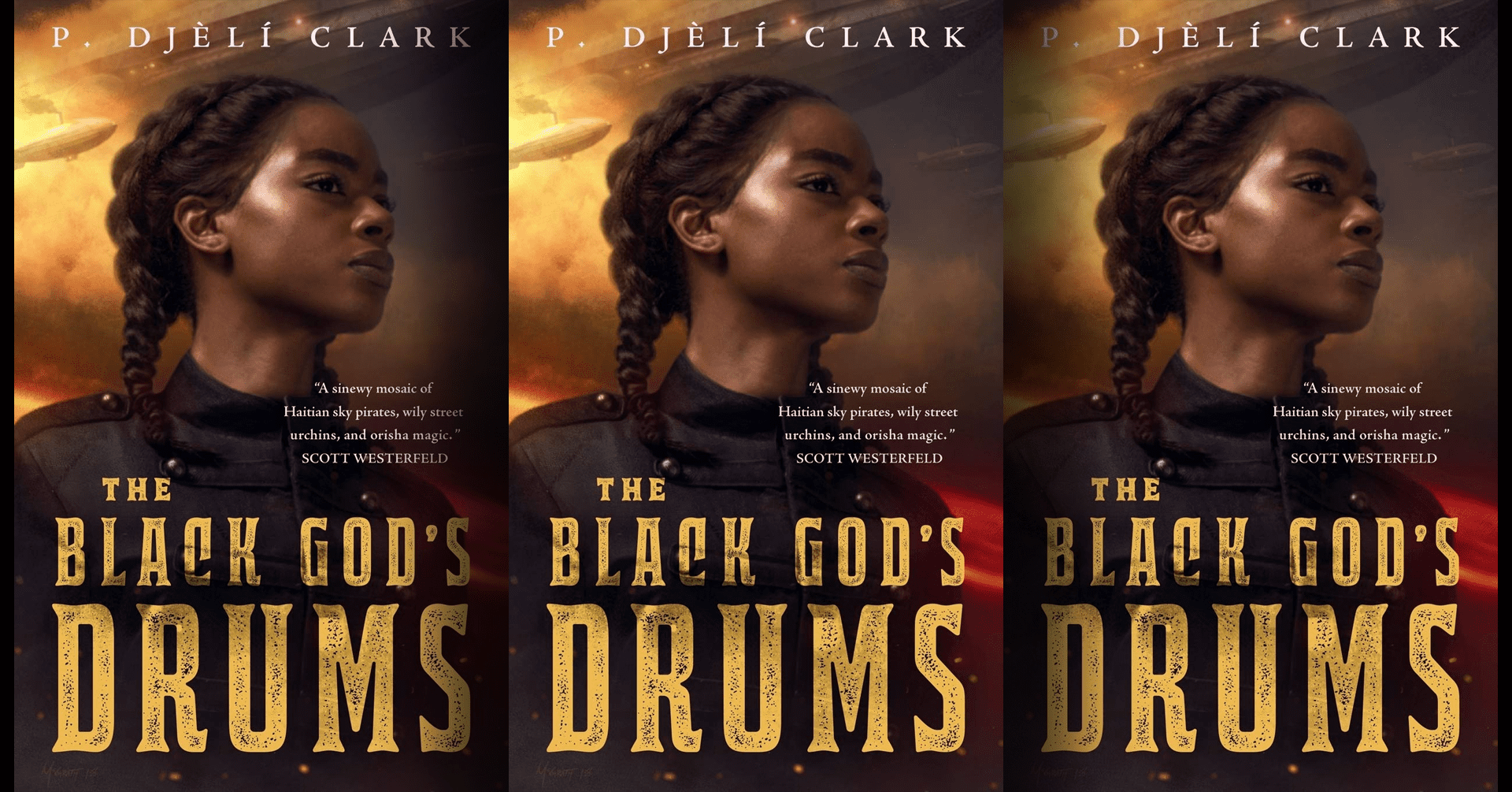 The Black God's Drums by P. Djeli Clark (book cover)