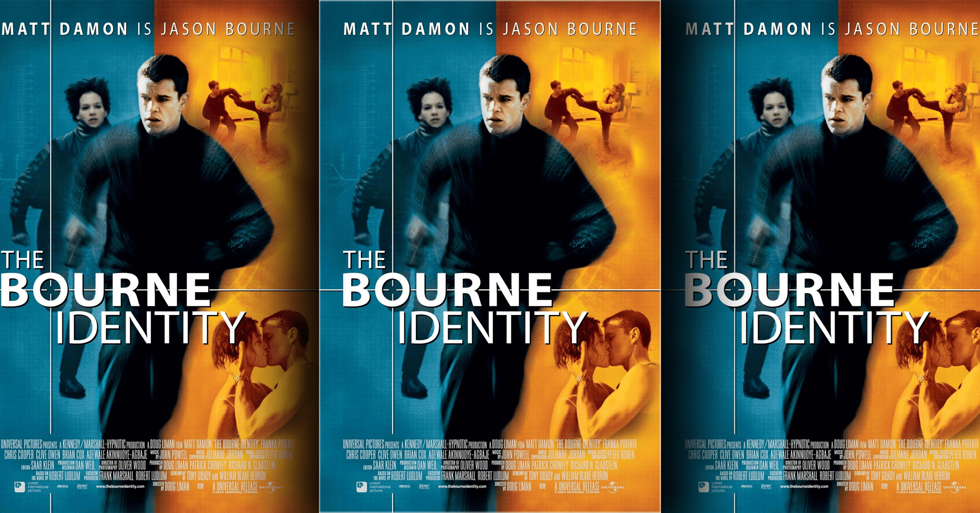 The Bourne Identity DVD cover