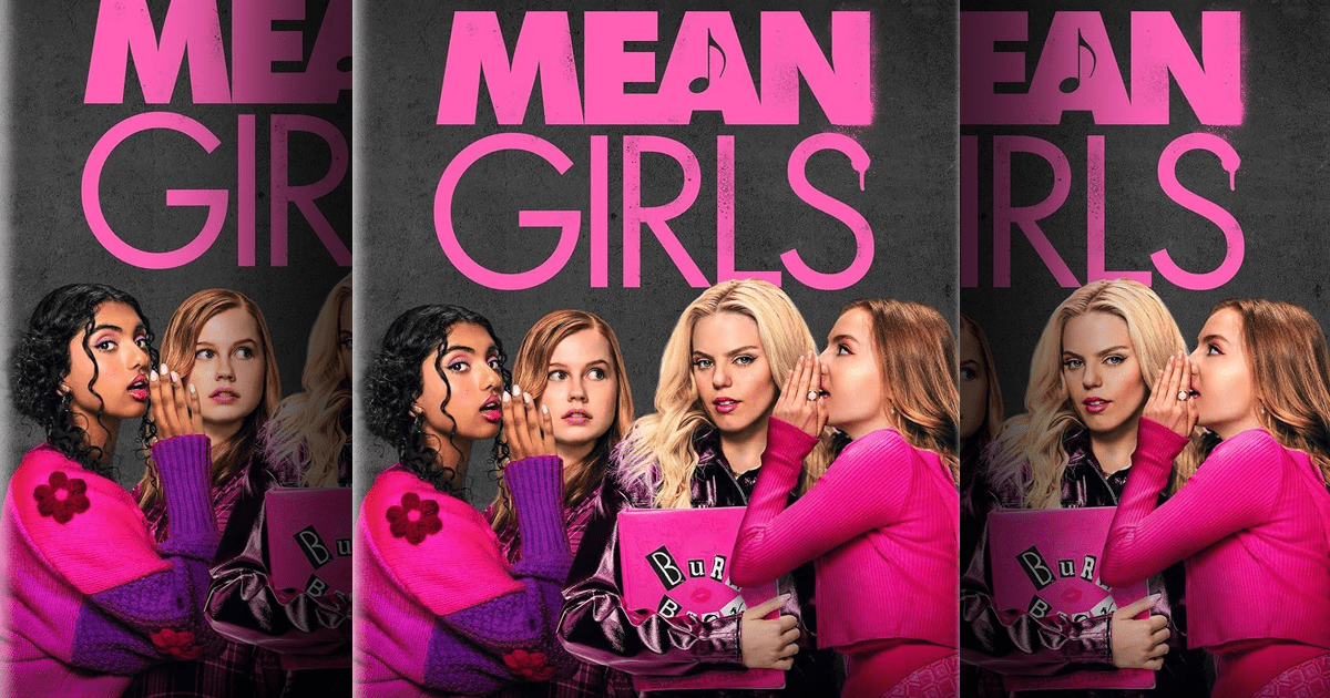 Mean Girls (2024) DVD cover