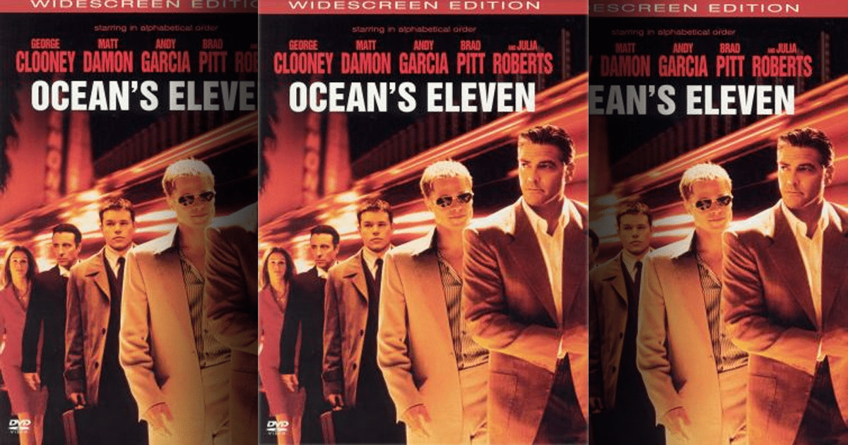 Ocean's Eleven DVD cover