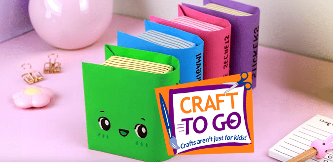 September 2024 Craft to Go is an origami book box