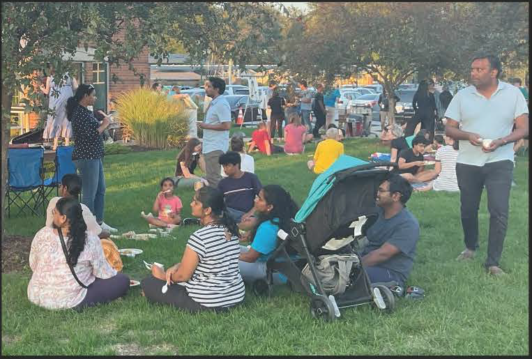 Community Meal on Library Lawn