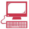 icon of a desktop computer