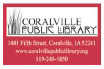 Coralville Public Library library card