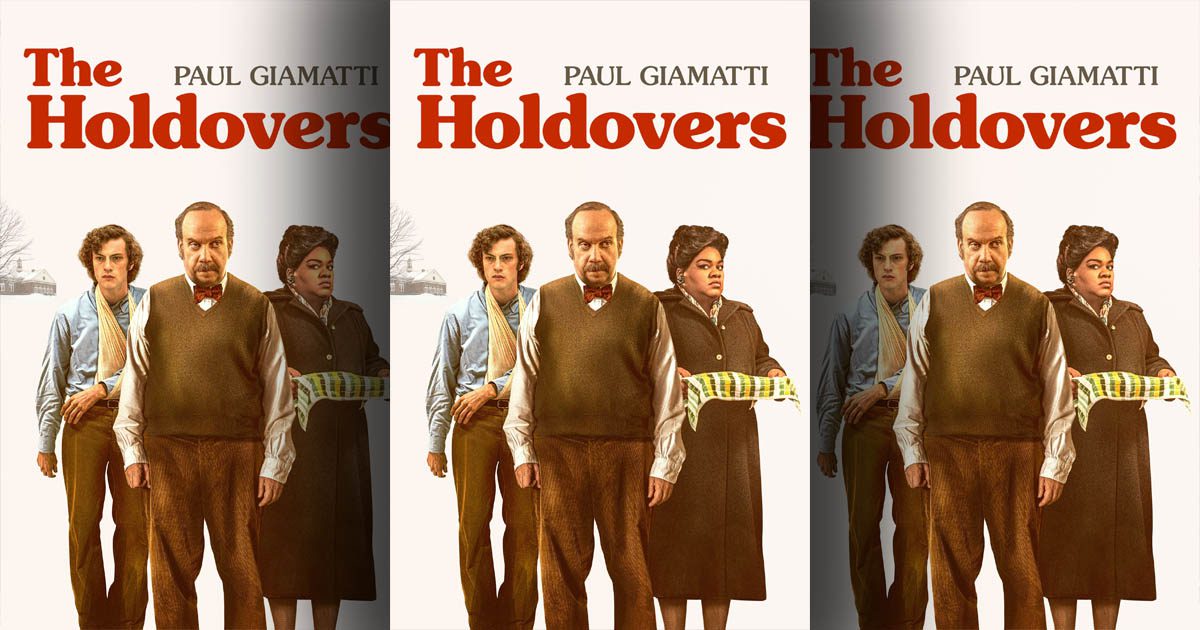 The Holdovers movie cover