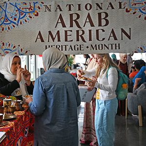 Chat 'n' Chai event with special guests for National Arab American Heritage Month