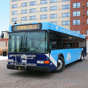 Free Guided Bus Ride to Iowa City