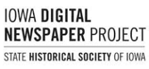 IowaDigitalNewspaperProject